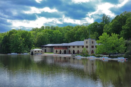 Princeton Boathouse. Courtesy of Aaron Cropper.