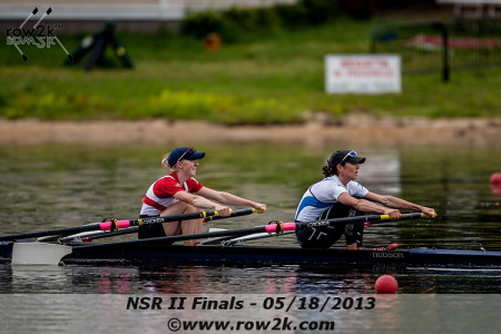Kristin Hedstrom and Kate Berko, Lightweight Women's Double. Photo courtesy of row2k.com