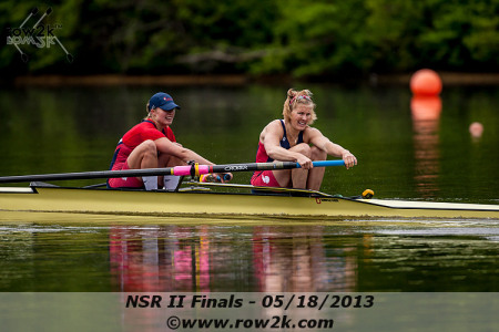 Taylor Goetzinger and Meghan Musnicki, Women's Pair. Photo courtesy of row2k.com