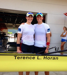 Women's Double post B Final Win and 7th place overall finish. (Ellen Tomek, Meghan O'Leary; photo courtesy of Curtis Jordan).