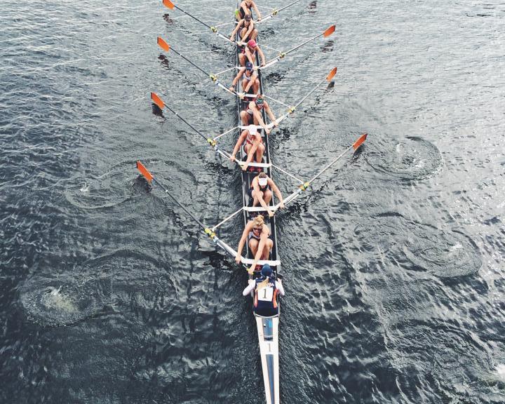 2014 University of Virginia Alumni Women's 8+. Photo credit: Mary Nilan