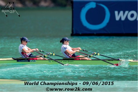 Ellen and I squeaked through Olympic qualification with an 11th place overall finish.