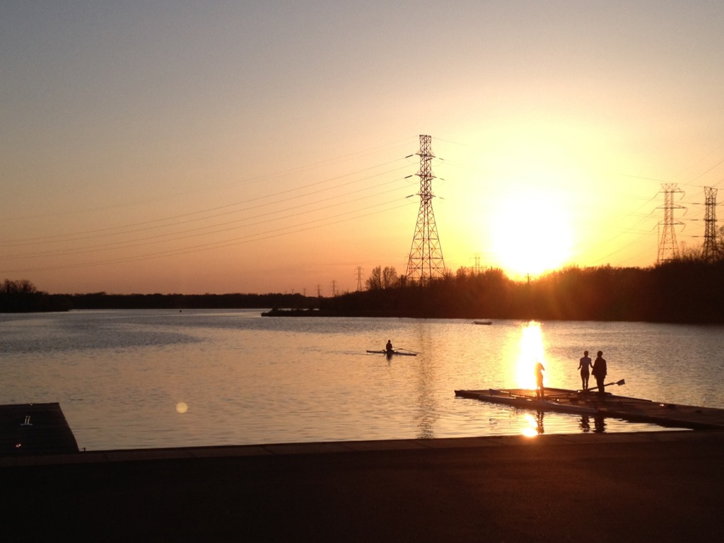 Lake Mercer Sunset, 2013 NSR #1